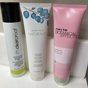 Mary Kay cleanser toner set